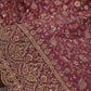 “The Valentine Pink” Premium Designer Saree with Veil