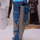 “The Vibrant Cerulean Blue” Premium Banarasi Silk Saree