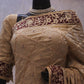 "The Golden Petals" Premium Handcrafted Zardozi Work Saree