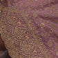 "The Lilac" Premium Designer Saree With Veil