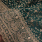 "The Persian Green" Premium Designer Saree with Veil