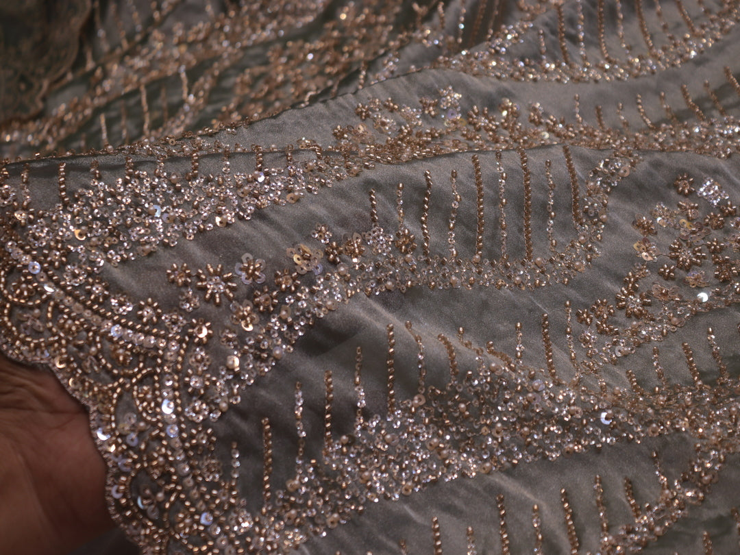 "The Pastel Green" Premium Designer Saree