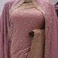 "The Lilac" Premium Designer Saree With Veil