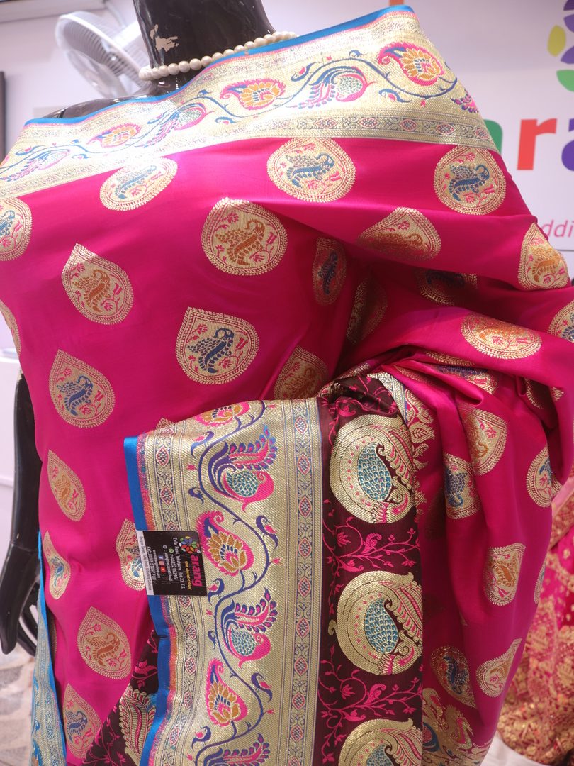“The French Pink” Premium Banarasi Saree