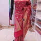 “The French Fuchsia” Premium Banarasi Saree