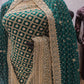 "The Persian Green" Premium Designer Saree with Veil Vol 2
