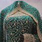 "The Persian Green" Premium Designer Saree with Veil