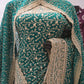 "The Persian Green" Premium Designer Saree with Veil