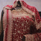 “The Bridal Red” Premium Designer Saree with Veil