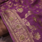 "The Mauve" Premium Banarasi Chiffon Saree