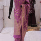 "The Mauve" Premium Banarasi Chiffon Saree