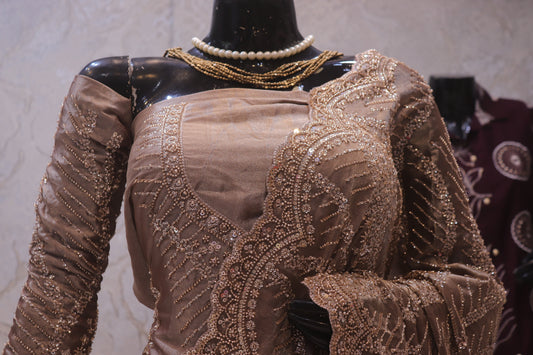 "The Platinum Gold" Premium Designer Saree