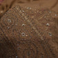 “The Champagne Gold" Premium Georgette Saree with Veil