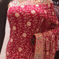 “The Raspberry Sorbet” Premium Rajwadi Saree