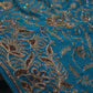 "The Cerulean Blue" Luxurious wedding Wear Saree