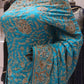 "The Cerulean Blue" Luxurious wedding Wear Saree