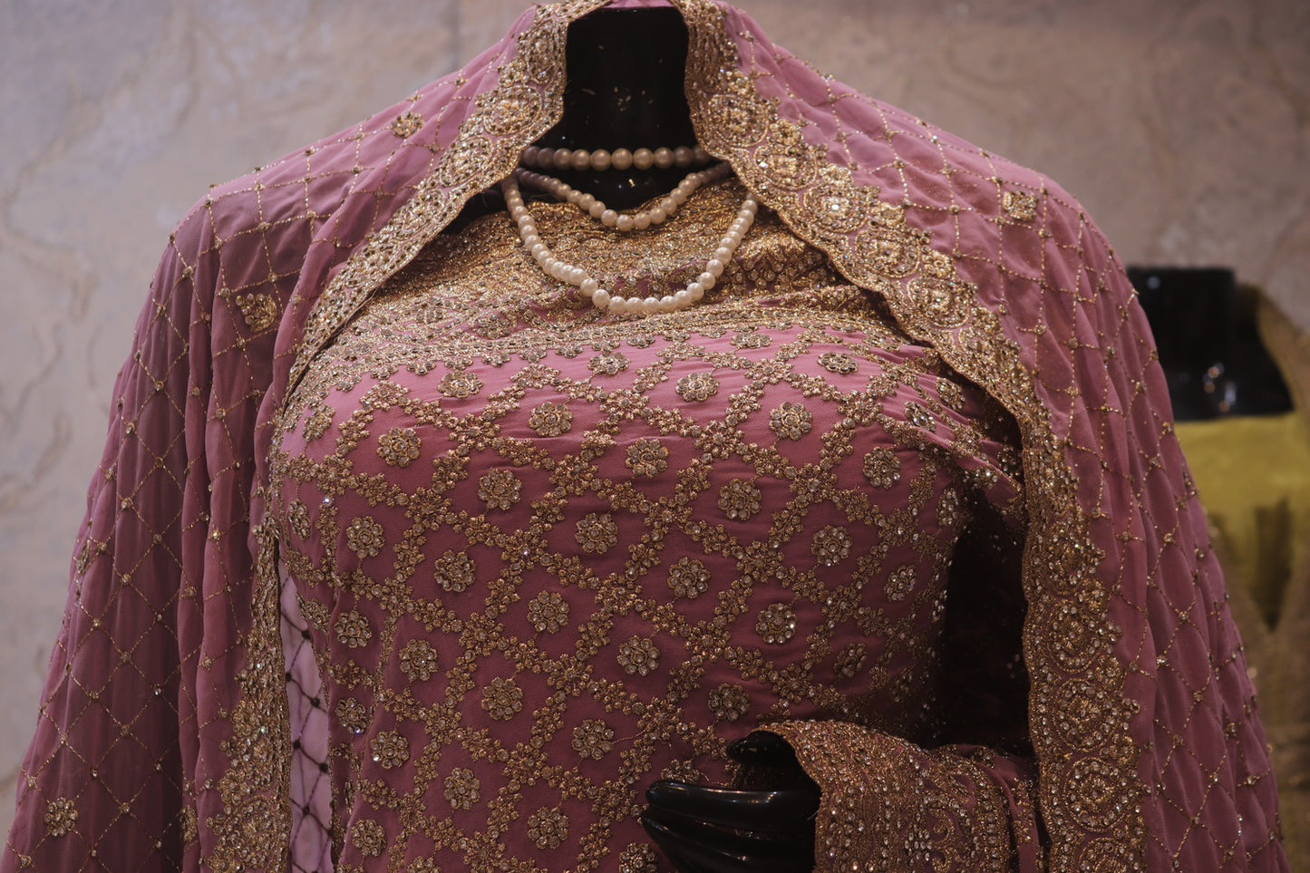 "The Sunset Lavender" Premium Designer Saree with Veil