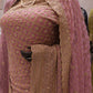 "The Sunset Lavender" Premium Designer Saree with Veil