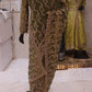 “The Antique Moss Green" Premium Designer Saree