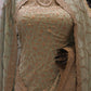 "The Pastel Olive" Premium Designer Saree with Veil