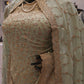 "The Pastel Olive" Premium Designer Saree with Veil