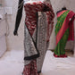 “The Vintage Maroon” Premium Banarasi Silk Saree