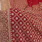 "The Raspberry Sorbet" Bridal Saree with Veil