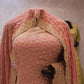 "The Flamingo Pink" Bridal Saree with Veil