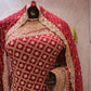 "The Raspberry Sorbet" Bridal Saree with Veil