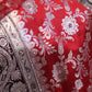 “The Rose Red” Premium Banarasi Silk Saree
