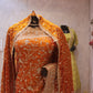 "The Mustard" Premium Designer Saree With Veil