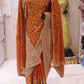 "The Mustard" Premium Designer Saree With Veil