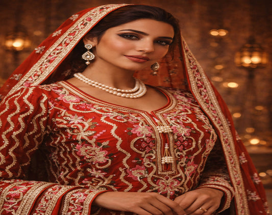 The Designer Pakistani Style Ready to Wear Dress