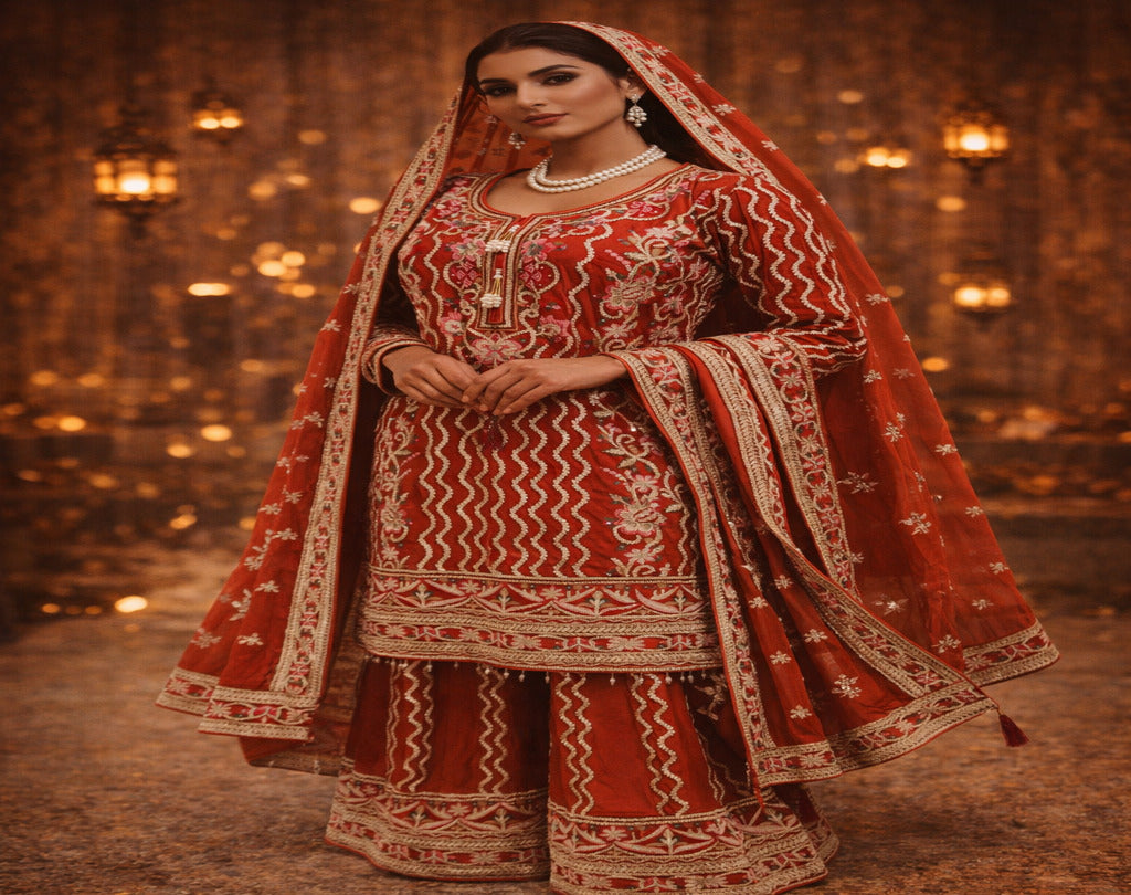 The Designer Pakistani Style Ready to Wear Dress