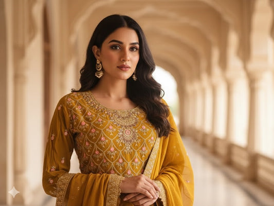 The Designer Luxury Frock Style Ready to Wear Dress