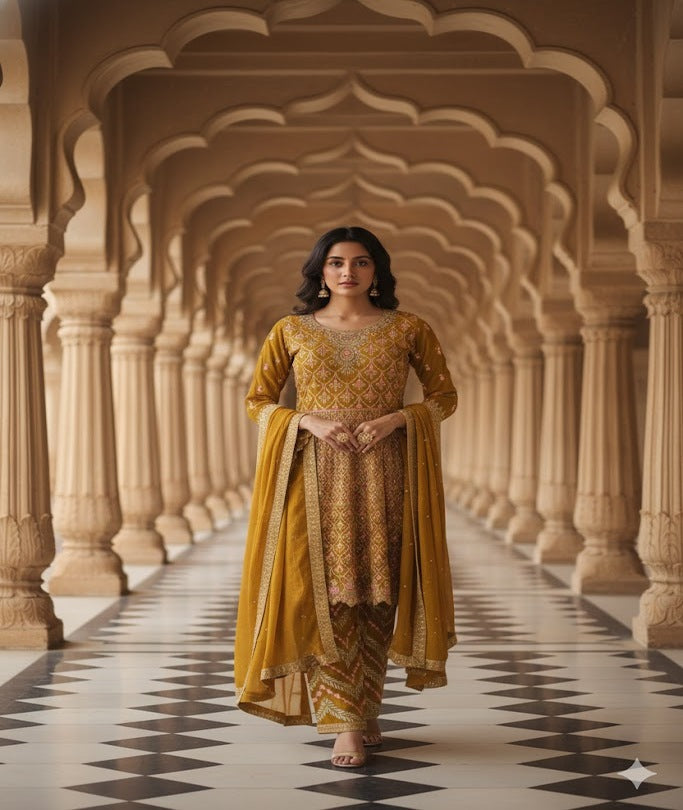 The Designer Luxury Frock Style Ready to Wear Dress