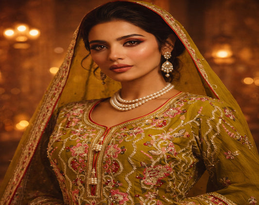 The Designer Pakistani Style Ready to Wear Dress