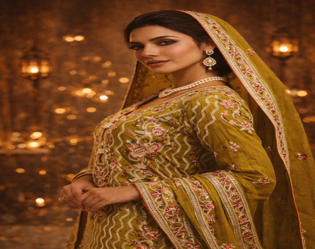 The Designer Pakistani Style Ready to Wear Dress