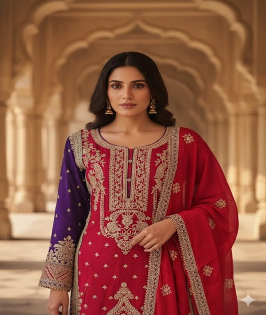 The Designer Pakistani Shirt Style Ready to Wear Dress