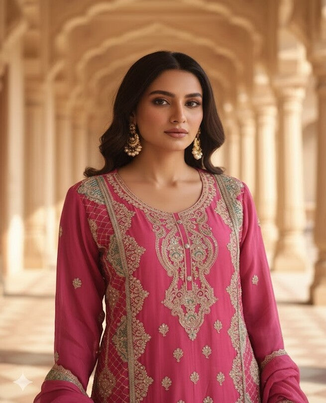 The Designer Pakistani Shirt Style Ready to Wear Dress