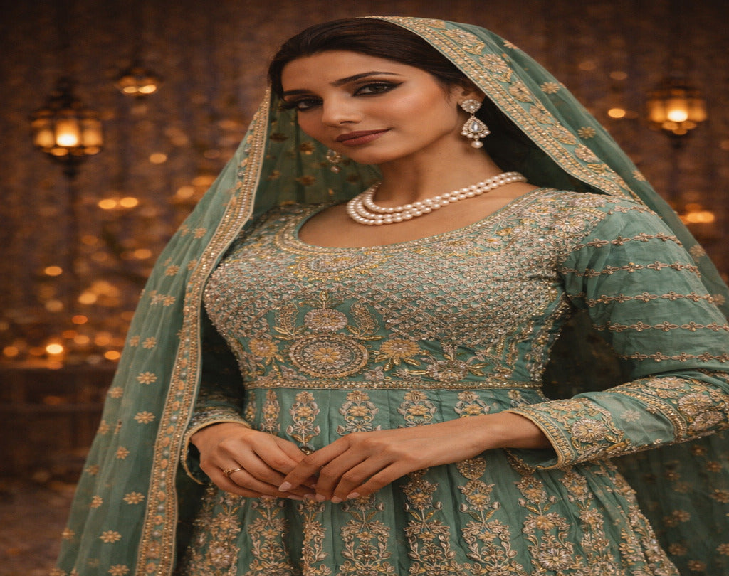The Premium Designer Frock Style Ready to Wear Dress