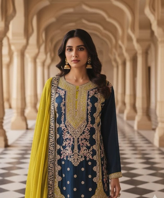The Designer Pakistani Style Ready to Wear Dress