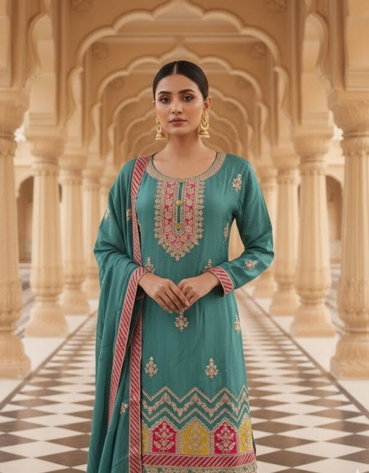 The Designer Pakistani Style Ready to Wear Dress