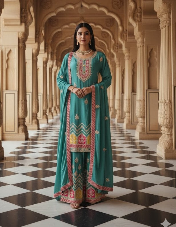 The Designer Pakistani Style Ready to Wear Dress