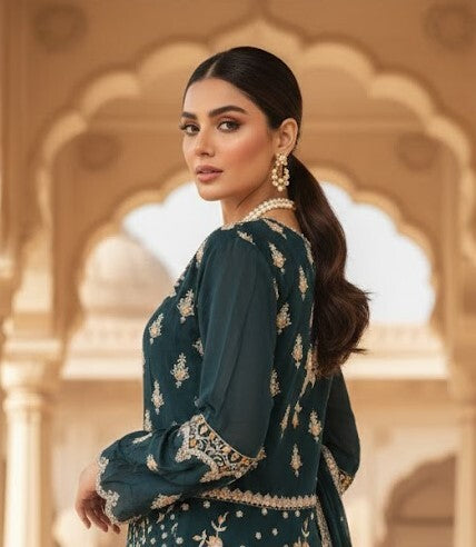 The Designer Luxury Frock Style Ready to Wear Dress