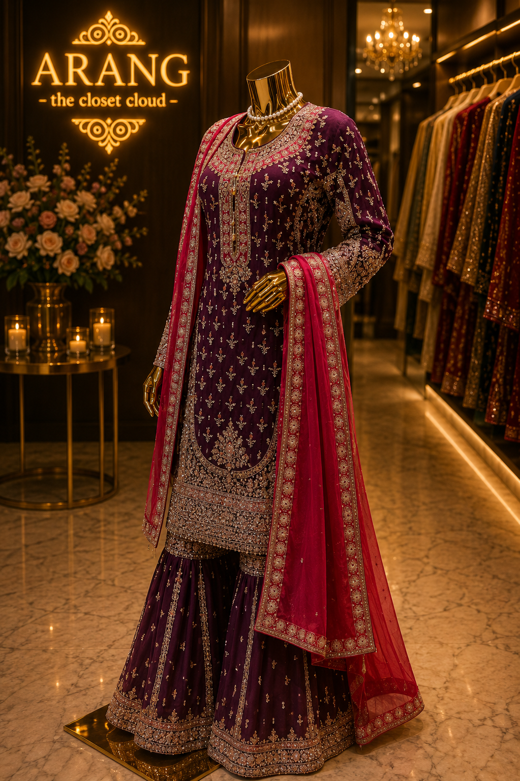 The Premium Designer Pakistani Shirt Style Ready to Wear Dress