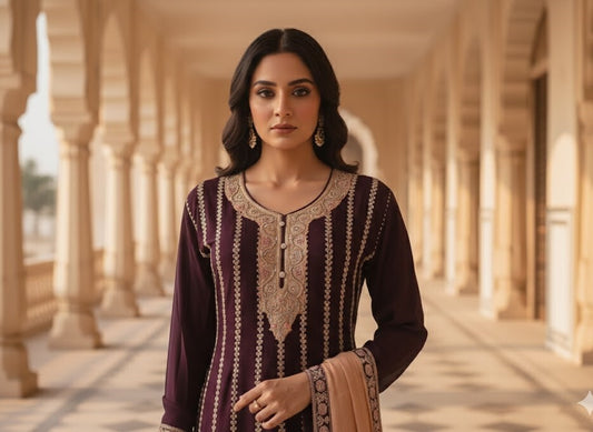 The Premium Designer Frock Style Ready to Wear Dress