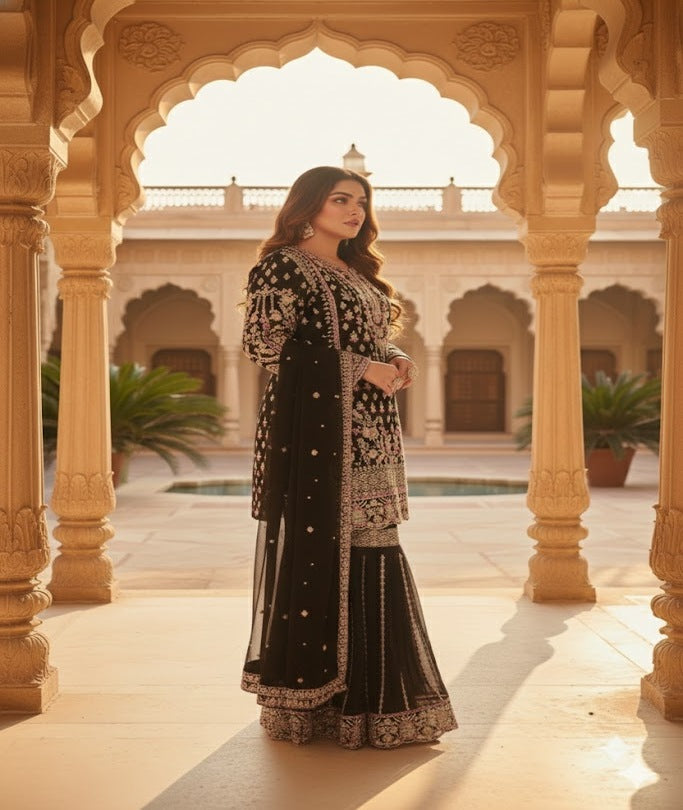 The Premium Designer Pakistani Shirt Style Ready to Wear Dress