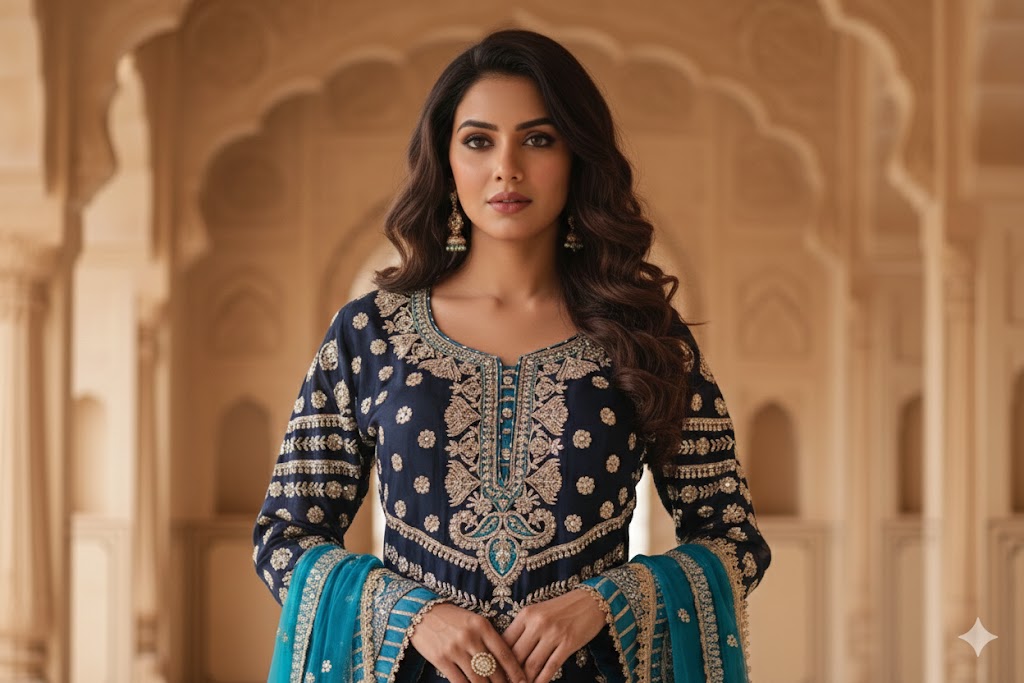 The Luxury Premium Pakistani Shirt Style Ready to Wear Dress