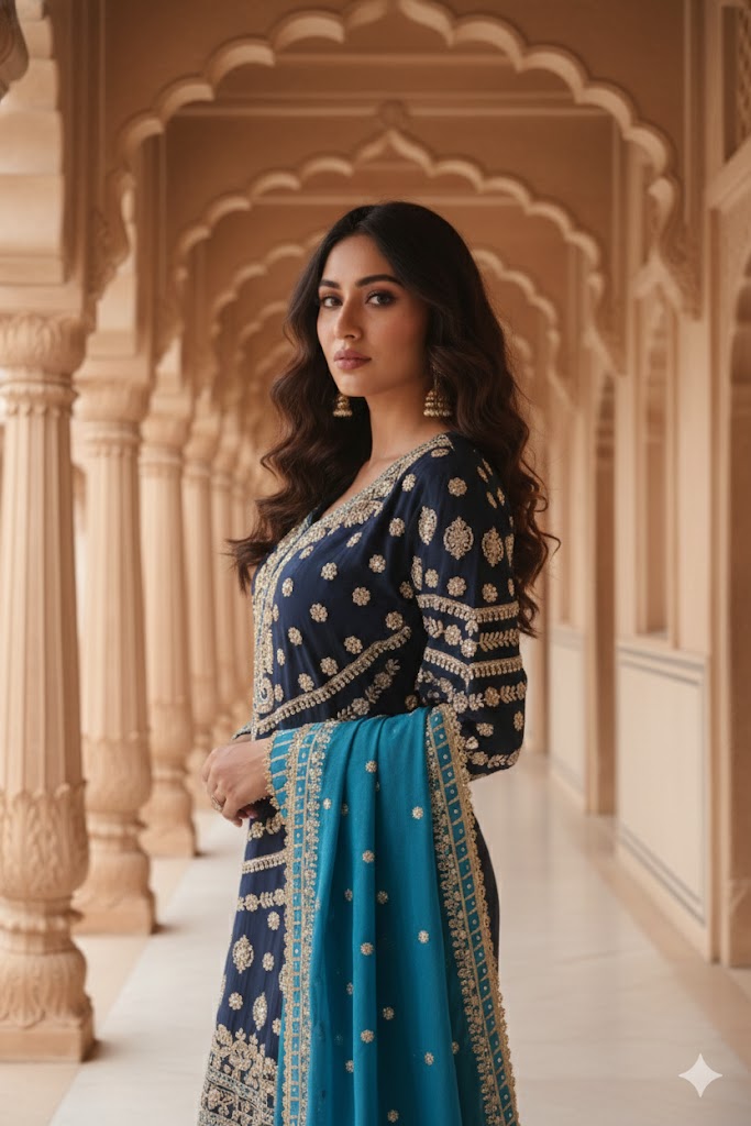 The Luxury Premium Pakistani Shirt Style Ready to Wear Dress